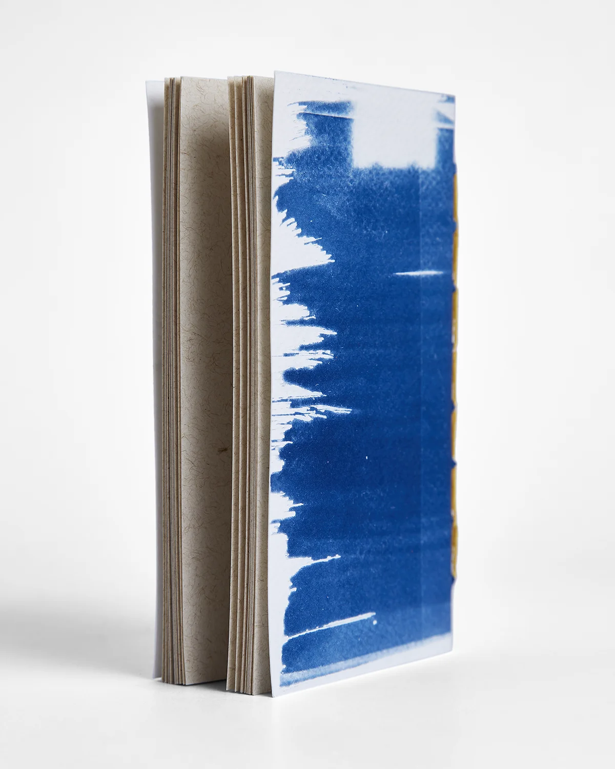 Libreta cianotipia serie Puertas interior 2